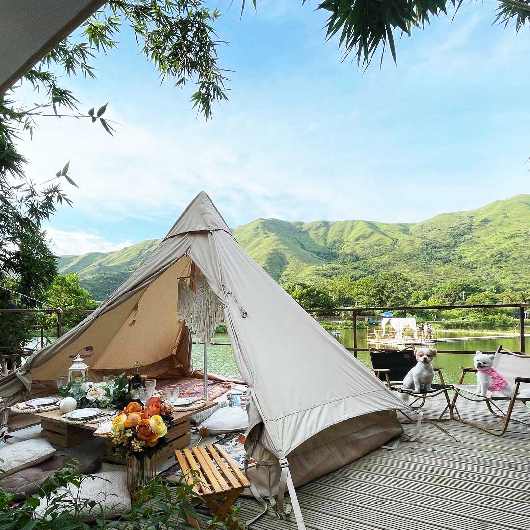 Pet Glamping in Hong Kong | The Complete Guide to Pet-Glamping sites costing from $500 (Attached with Camping To Bring List)
